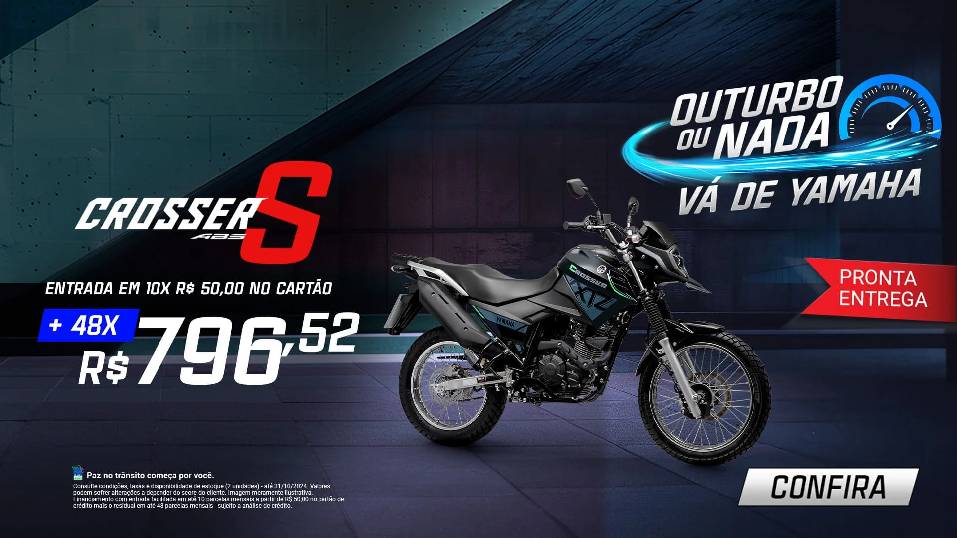 Outurbo ou nada, vá de Yamaha!